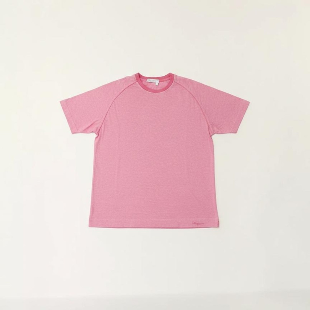 Salvatore Ferragamo Pink Short Sleeve Tee
